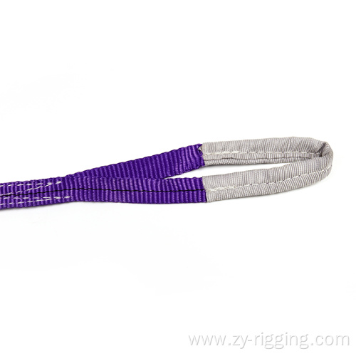 1Ton Flat Webbing Sling with Capacity Stripes